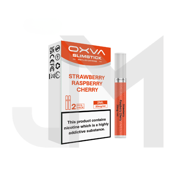 2 x 20mg Oxva Slim Stick 2ml Prefilled Cartridge (Buy 2 Pods Get 1 Kit Free)