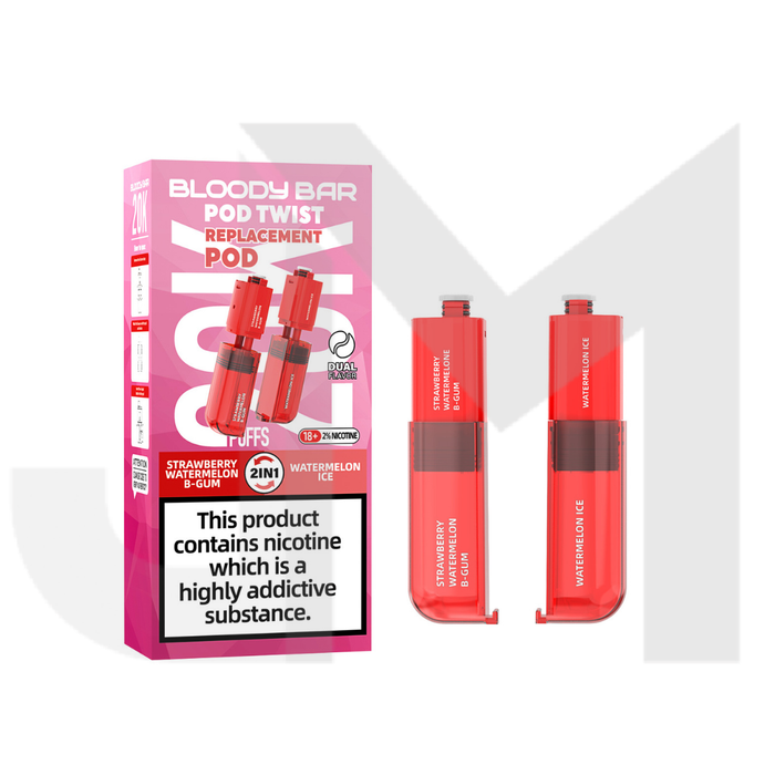 Bloody Bar 20k Twist Prefilled Pod - 20000 Puffs