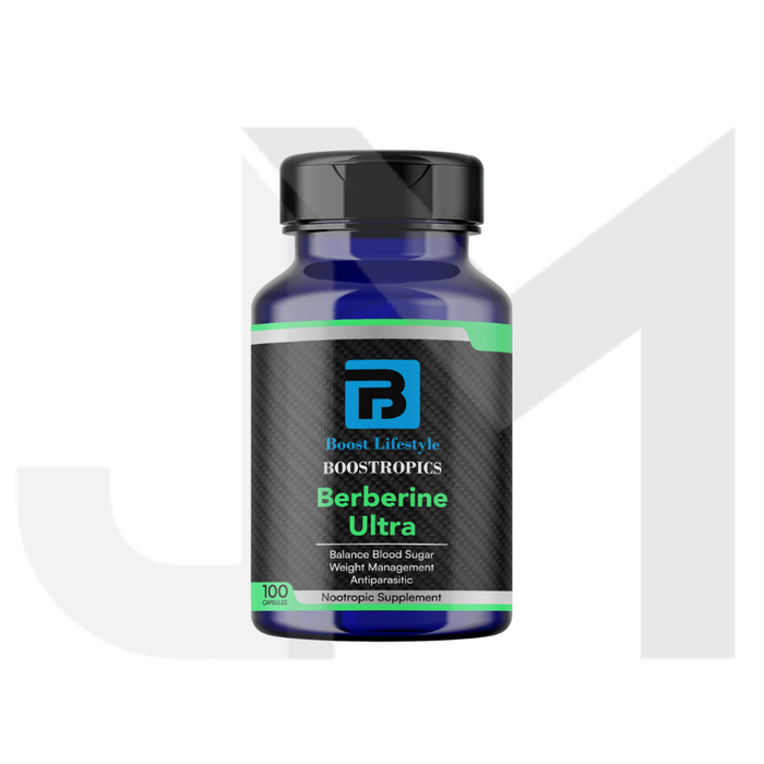 Boostropics Berberine Ultra Nootropic Supplements - 100 Caps