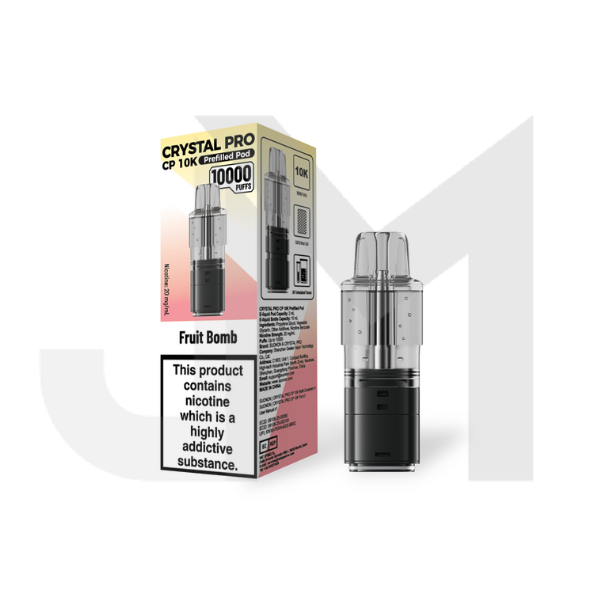 20mg Crystal Pro CP 10K Prefilled Pod 10000 Puffs - 1Pc