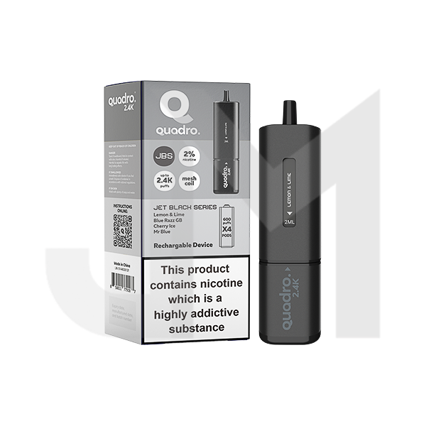 20mg Quadro 2.4K Pod Vape Kit 4 in 1 - 2400 Puffs 20mg Quadro 2.4K Pod Vape Kit 4 in 1 - 2400 Puffs