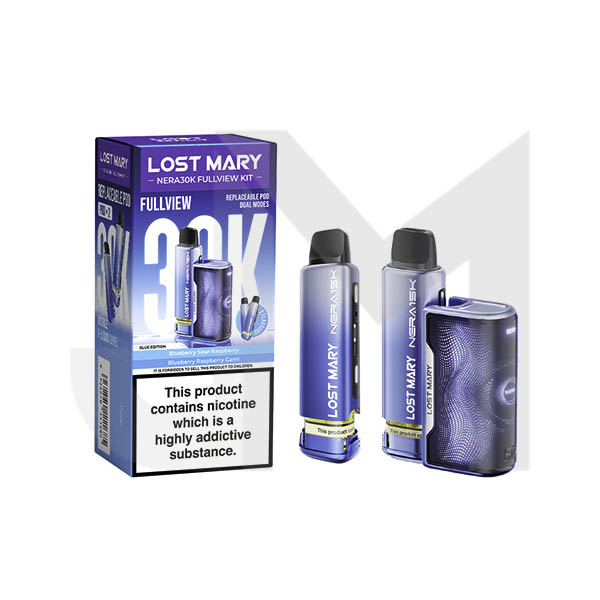 20mg LOST MARY Nera 30K Multi Edition Prefilled Pod Vape Kit - 30000 Puffs
