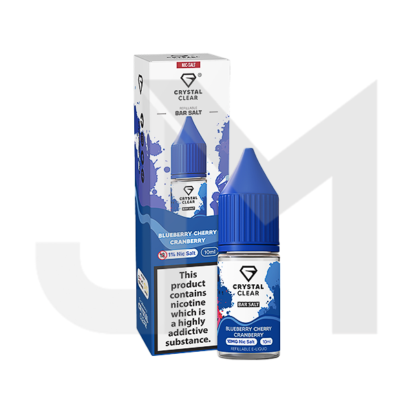 20mg Crystal Clear Bar Salt 10ml (50VG/50PG) 20mg Crystal Clear Bar Salt 10ml (50VG/50PG)