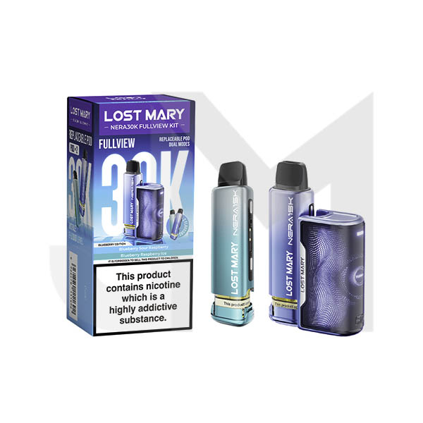20mg LOST MARY Nera 30K Multi Edition Prefilled Pod Vape Kit - 30000 Puffs