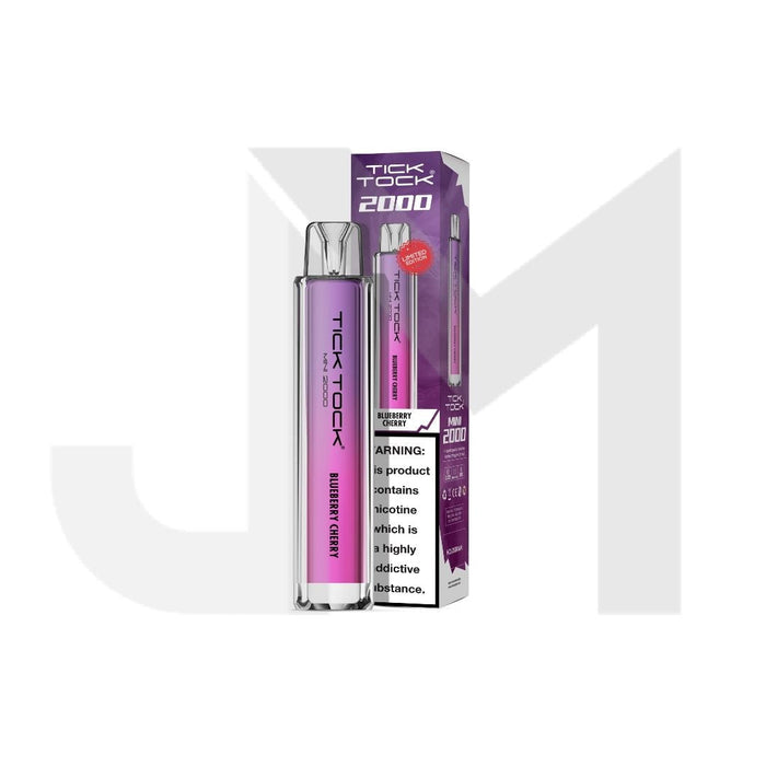 20mg Tick Tock Mini 2000 Prefilled Pod Kit 2000 Puffs