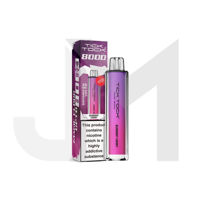 20mg Tick Tock Magic 8000 Prefilled Pod Kit 8000 Puffs