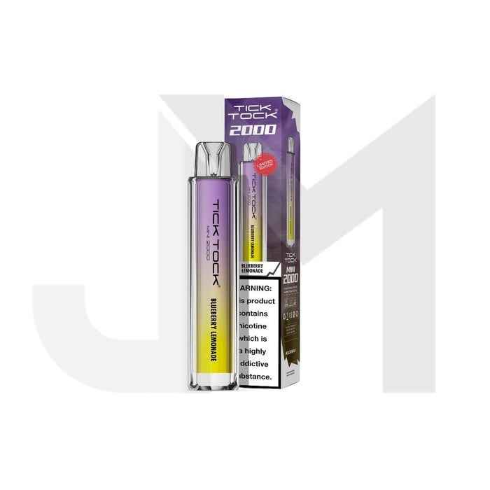 20mg Tick Tock Mini 2000 Prefilled Pod Kit 2000 Puffs