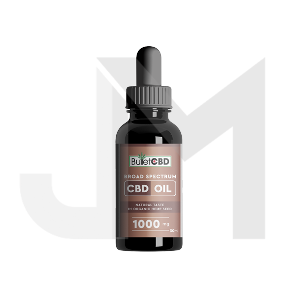 Bullet CBD 1000mg Broad Spectrum CBD Oil - 30ml