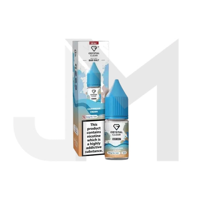 5mg Crystal Clear Bar Salt 10ml (50VG/50PG)