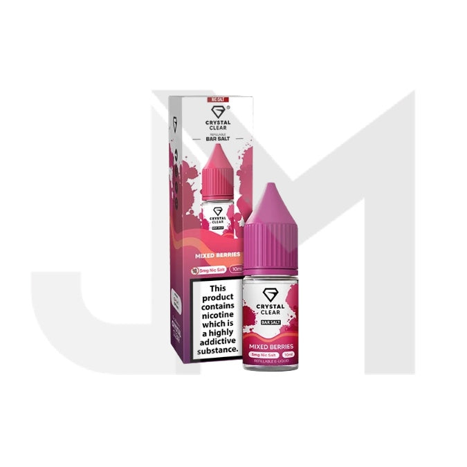 5mg Crystal Clear Bar Salt 10ml (50VG/50PG)