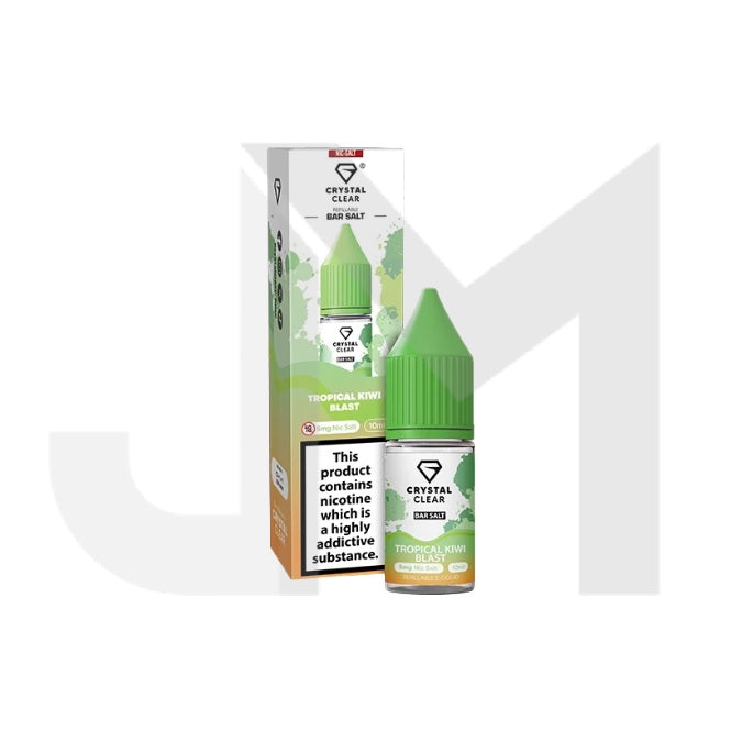 5mg Crystal Clear Bar Salt 10ml (50VG/50PG)