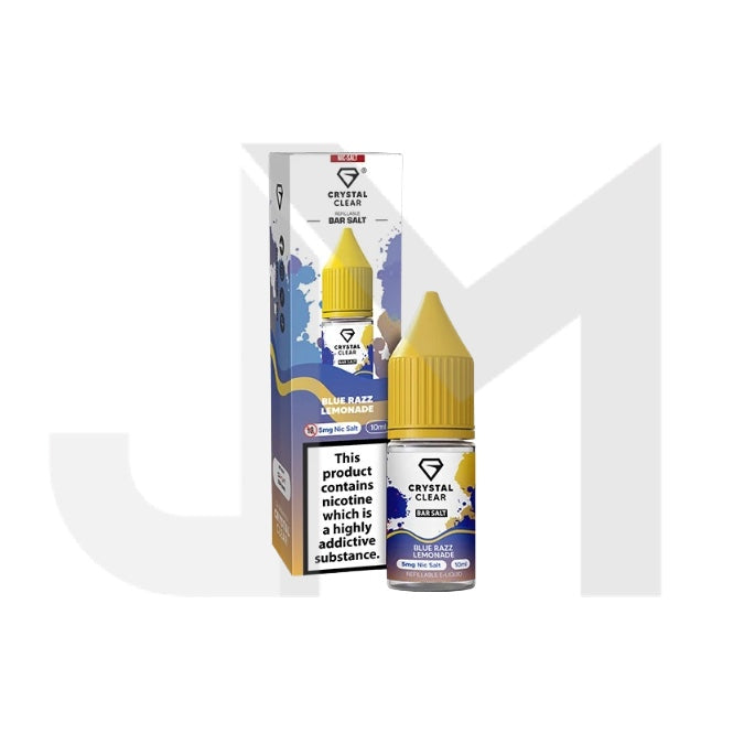 5mg Crystal Clear Bar Salt 10ml (50VG/50PG)