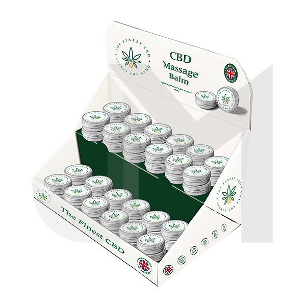 The Finest Balm CBD Massage Balm CDU Bundle x48 Units