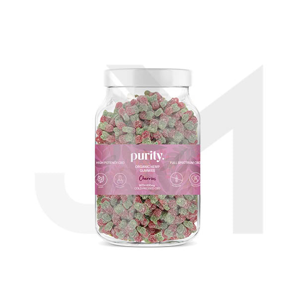 Purity 600mg Full-Spectrum CBD Vegan Gummies 400g