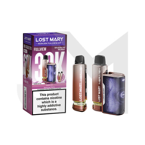 20mg LOST MARY Nera 30K Multi Edition Prefilled Pod Vape Kit - 30000 Puffs