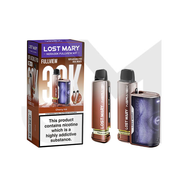 20mg LOST MARY Nera 30K Prefilled Pod Vape Kit - 30000 Puffs