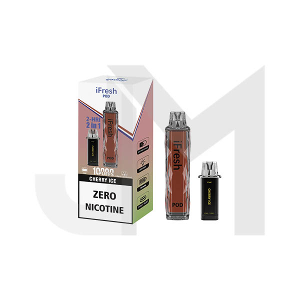 0mg iFresh 10000 Puffs 2in1 Disposable Pod Kit 0mg iFresh 10000 Puffs 2in1 Disposable Pod Kit