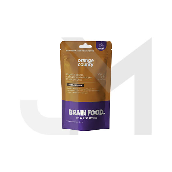 Orange County CBD 90000mg BRAIN FOOD Calm & Unwind Chocolate Flavour Powder - 240g