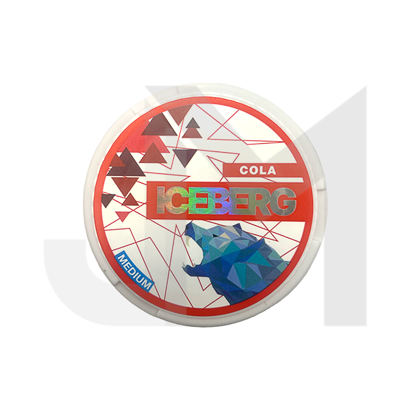 20mg Iceberg Cola Nicotine Pouches - 20 Pouches