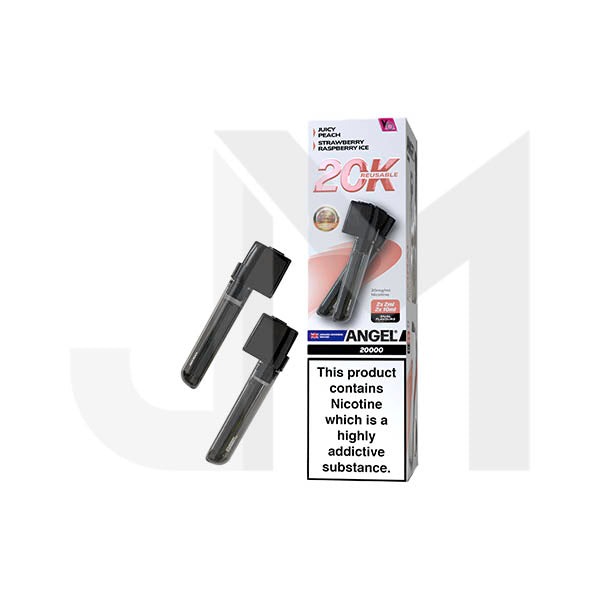 20mg Angel 20k Pods By Vapes Bars Prefilled Pods 20000 Puffs