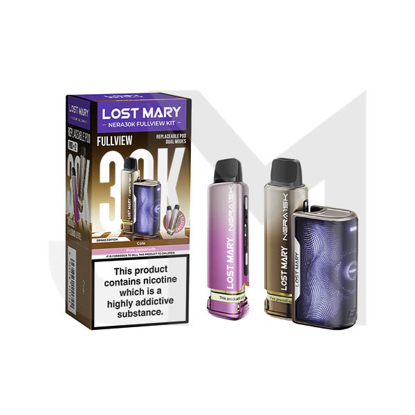 20mg LOST MARY Nera 30K Multi Edition Prefilled Pod Vape Kit - 30000 Puffs