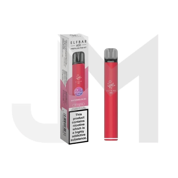 20mg Elf Bar 600 Prefilled Pod Vape Kit 600 Puffs 20mg Elf Bar 600 Prefilled Pod Vape Kit 600 Puffs