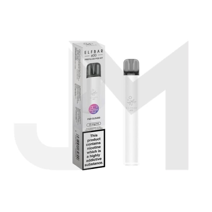 20mg Elf Bar 600 Prefilled Pod Vape Kit 600 Puffs