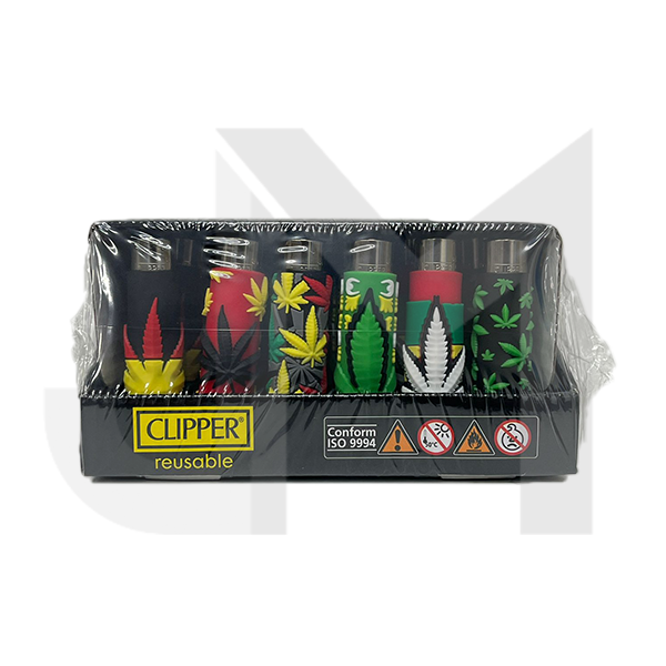 30 Clipper Reusable CP21R Pop Covers Flint Weed Mix Lighters - FCB5T007UKH