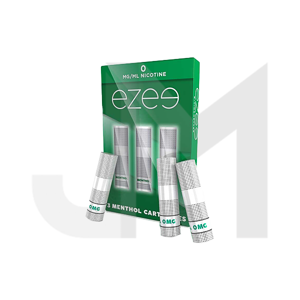 0mg Ezee E-cigarette Cartridges Menthol 1050 Puffs