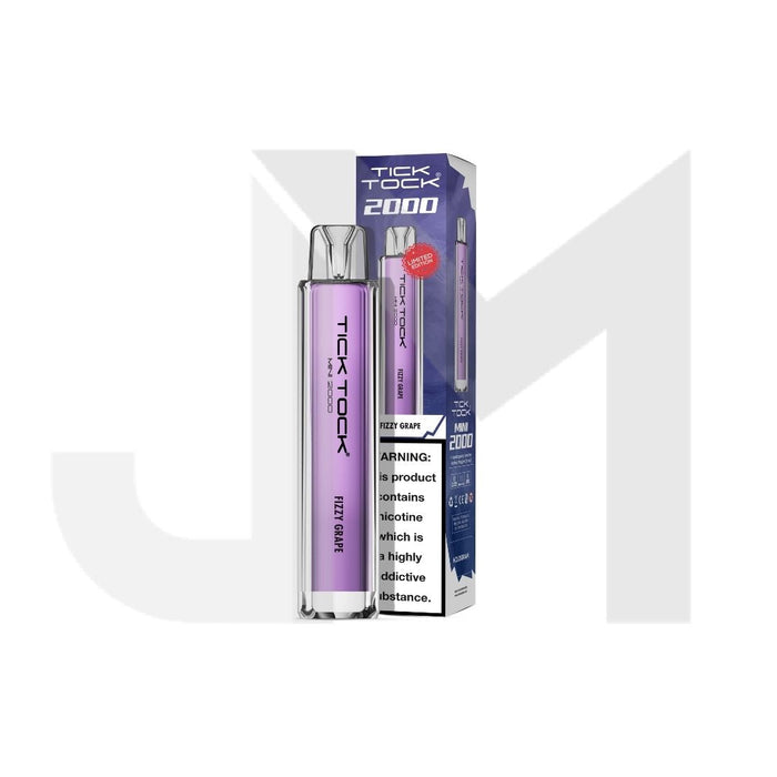 20mg Tick Tock Mini 2000 Prefilled Pod Kit 2000 Puffs