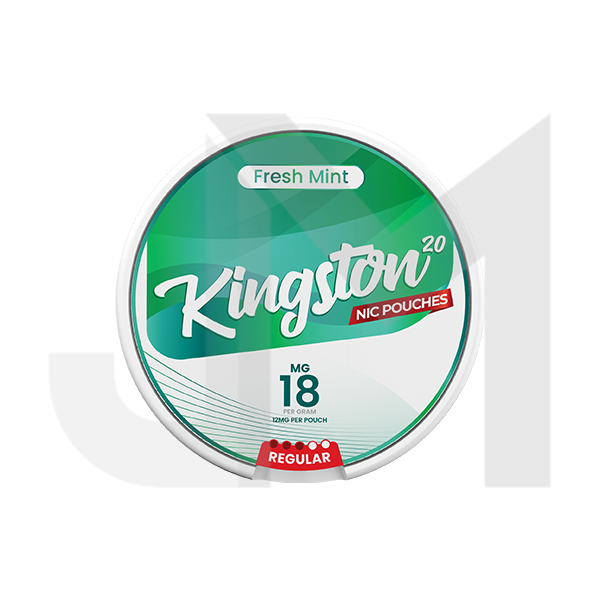 18mg Kingston Nicotine Pouches - 20 Pouches
