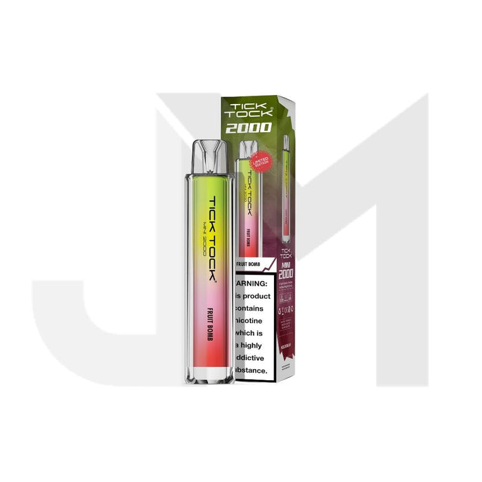 20mg Tick Tock Mini 2000 Prefilled Pod Kit 2000 Puffs