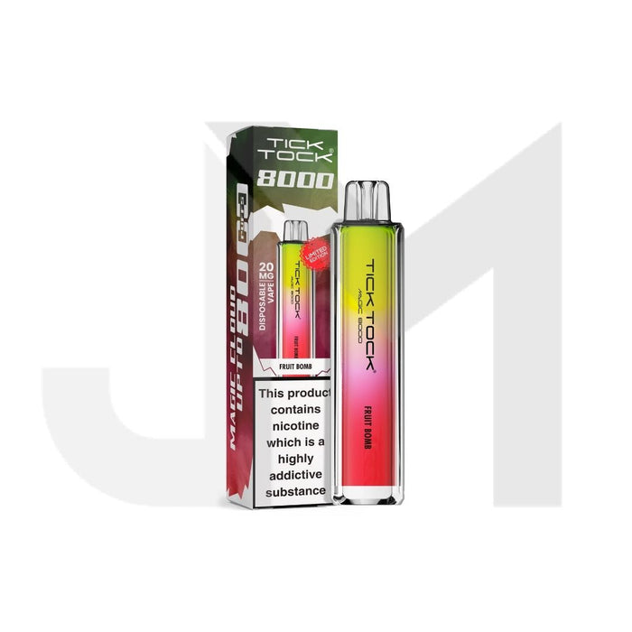 20mg Tick Tock Magic 8000 Prefilled Pod Kit 8000 Puffs