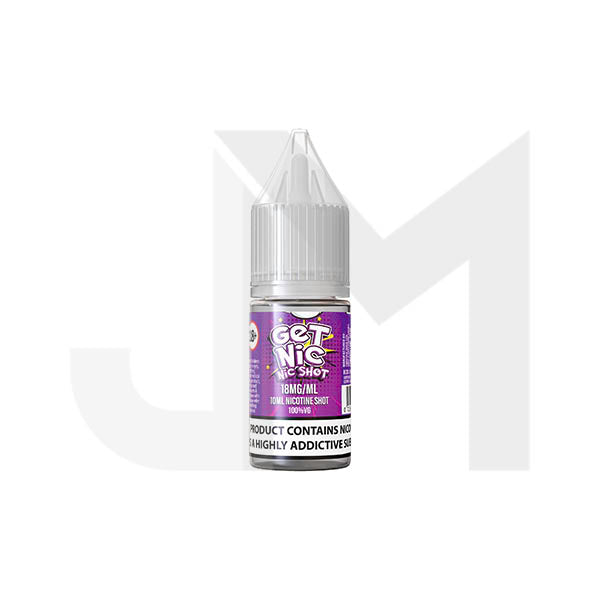 18mg Get Nic Nic Shot 10ml (100VG)