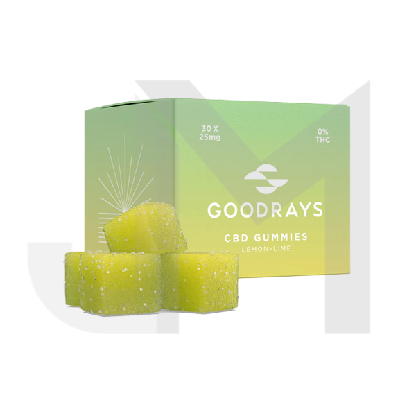 Goodrays 750mg CBD Gummies - 30 Pieces