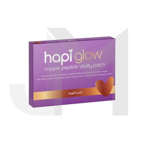 Hapi Glow Copper Peptide Vitality Patches - 30 Patches