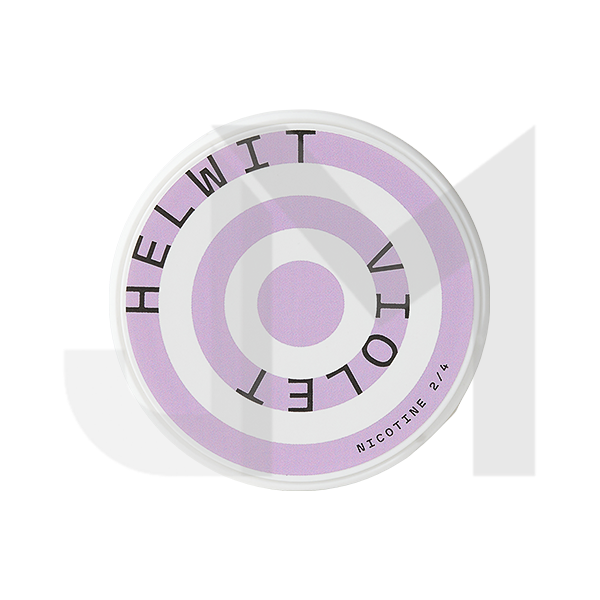 HELWIT 7mg Nicotine Pouches Violet - 20 Pouches (Buy 2 Get 1 Free)