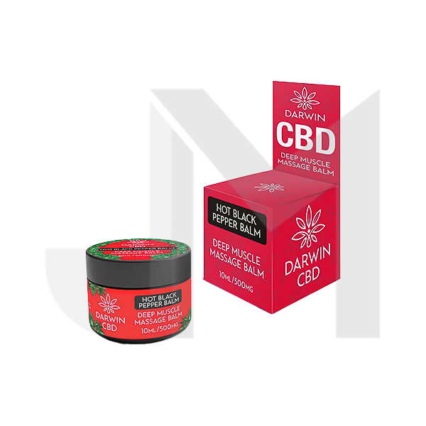 Darwin CBD 500mg Hot Black Pepper Balm - 10ml