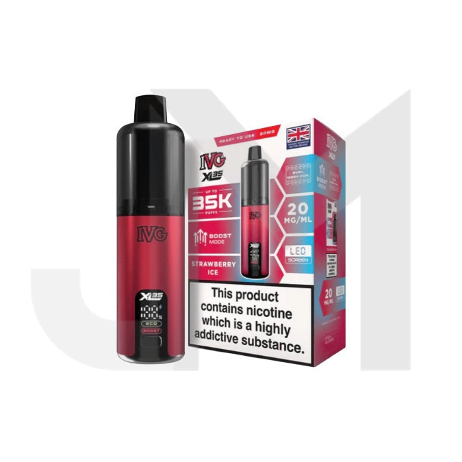 20mg IVG XL 35K Prefilled Pod Vape Kit 35000 Puffs