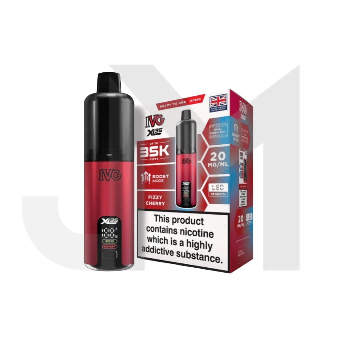 20mg IVG XL 35K Prefilled Pod Vape Kit 35000 Puffs