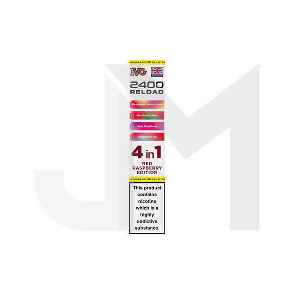 20mg IVG 2400 Reload Multi Edition Prefilled Pods 2ml 2400 Puffs - 4 Pcs
