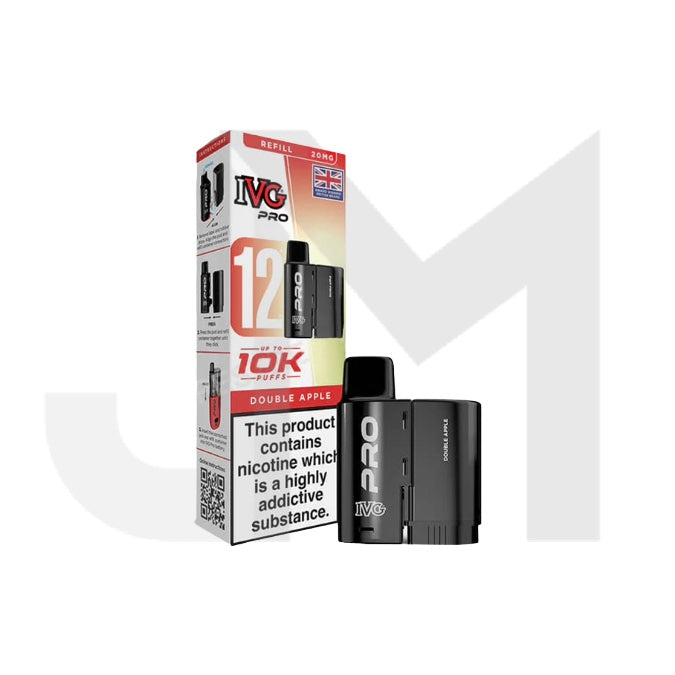 20mg IVG Pro 12 Refill Pod Pack 10000 Puffs