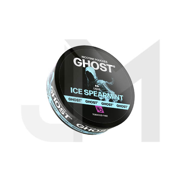 6mg Ghost Light Nicotine Pouches - 20 Pouches