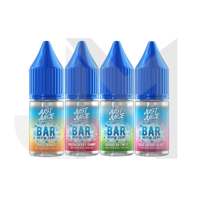 10mg Just Juice Bar Below Zero 10ml Nic Salt (40VG/60PG)