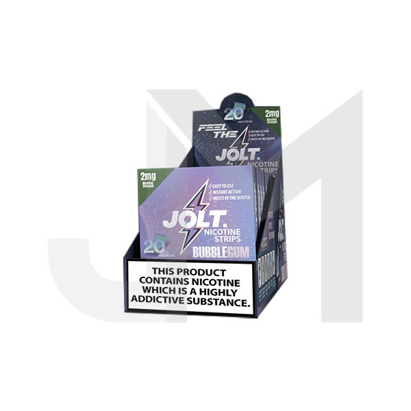 2mg JOLT Nicotine Strips Box - 10 Packs