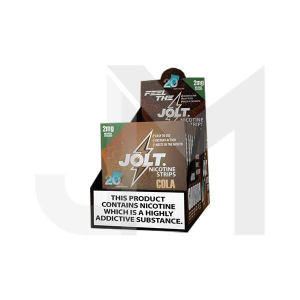 2mg JOLT Nicotine Strips Box - 10 Packs