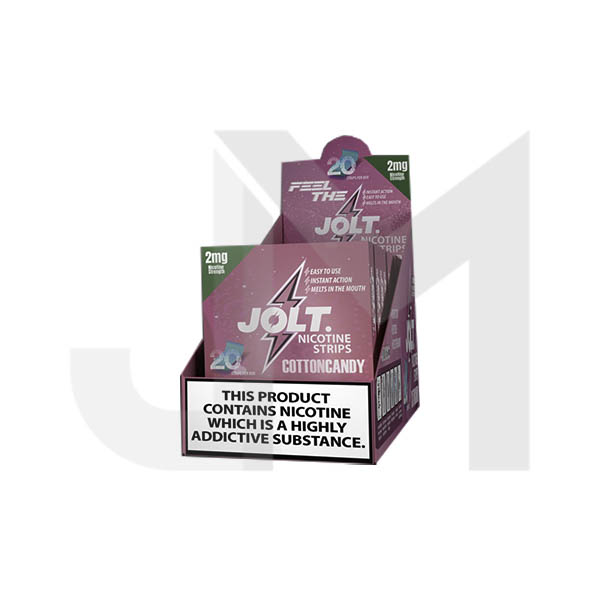 2mg JOLT Nicotine Strips Box - 10 Packs