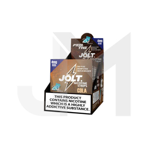 4mg JOLT Nicotine Strips Box - 10 Packs