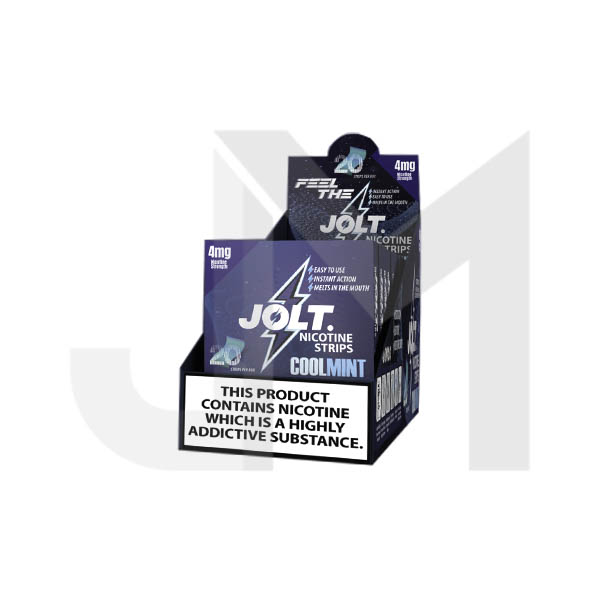 4mg JOLT Nicotine Strips Box - 10 Packs