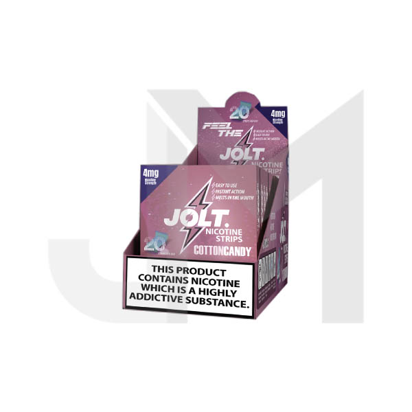 4mg JOLT Nicotine Strips Box - 10 Packs